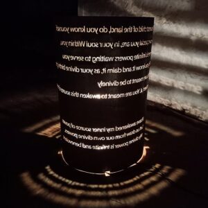 sacred light diffuser for transmission by amyra mah